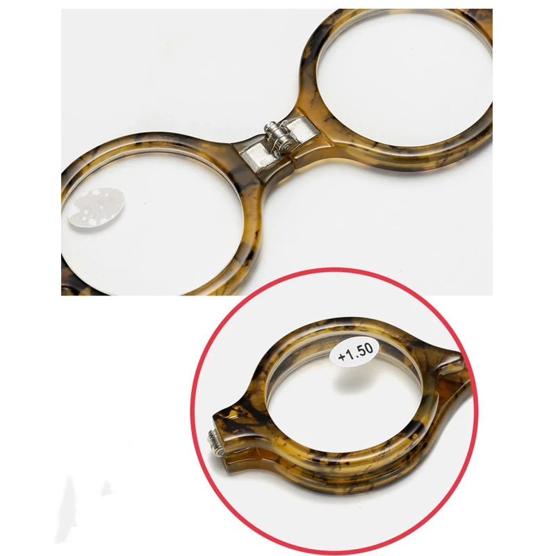 Seemfly Foldable Small Frame Reading Glasses Portable Women Men Prebyopia Spectacle Hyperopia Eyeglasses Eyewear Oculos De Grau