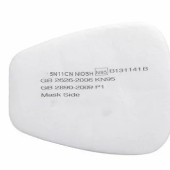 

20PCS Half Face Gas Mask Dust-proof Masks 5N11 Filters For 6200/7502/6800 Cover And 501 Filter Containers Set