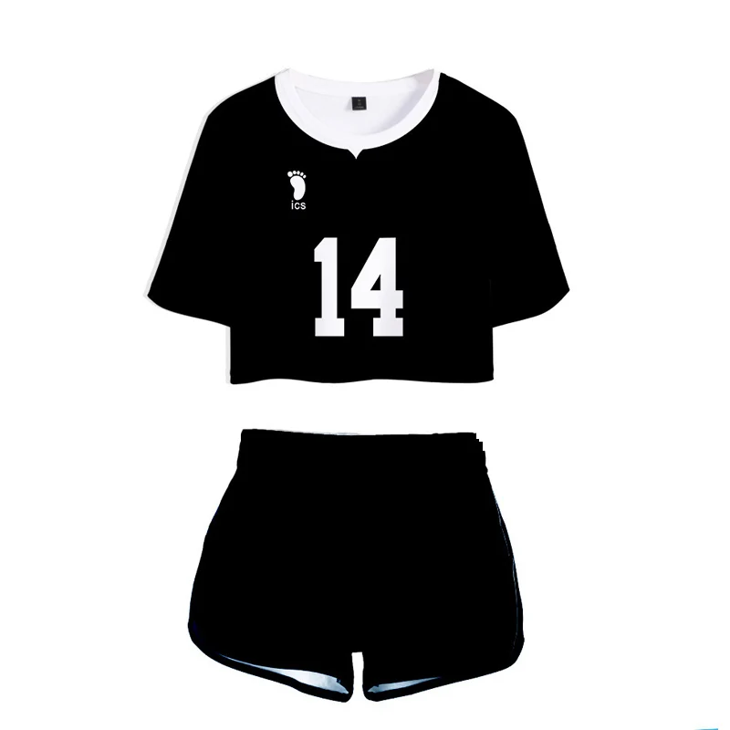 Cosplay&ware Anime Haikyuu Cosplay Costume Hinata Shoyo Shirt Shorts Nishinoya Yuu Sports Karasuno Koukou High School Volleyball Club Women -Zentai shop online H341b4f176c8d409094db29dde92ab9b9d.jpg
