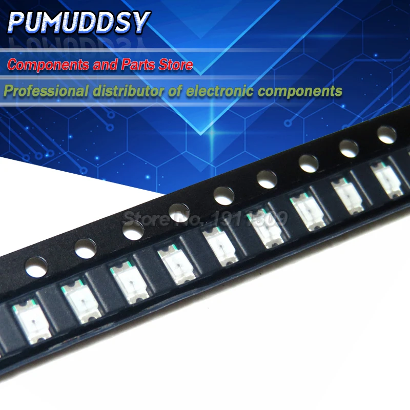 100 шт белый 1206 SMD светодиодный светильник 3216|Интегральные схемы| |