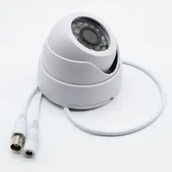 HD 1/2. 7 "1080 P 2MP AHD CCTV Камера Безопасности ИК цветной купол День ночного видения 24IR черный, белый