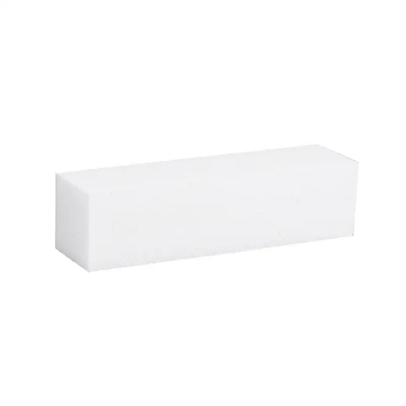 

1Pc White Form Nail Buffers File For UV Gel Durable Nail File Buffer Block Polish Manicure Pedicure Sanding Nail Art Tool