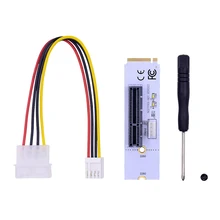 

New Arrival M.2 to PCI-E NGFF Adapter Mining PCI-E 4x Riser Board M.2 Converter Card Computer Mining Accessory