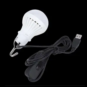 

5W LED Bulb Energy Saving Adjustable Portable Light Camping Outdoor Hiking