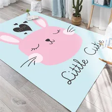 Детский ковер в скандинавском стиле с изображением животных и леса/коврик для детской комнаты, Рождественский коврик CF