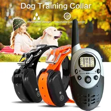 ПЭТ дистанционного Управление тренировочный ошейник дрессировщик диких животных Fierce собака Водонепроницаемый четыре режима Прочный Управление собака собаки кора