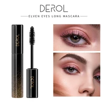

New Upgrade For Derol 4d Silk Fiber Mascara Waterproof Smudge-proof Eyes Makeup Lightweight Silky Mascara Long Dense Eyelashes