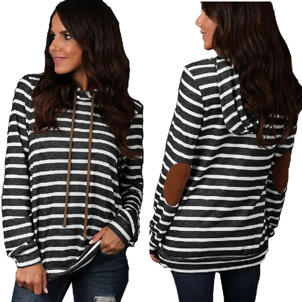 

sweatshirt pink clothing womens plus size oversized hoodie gothic hoodies harajuku 2020 striped pullovers casual cotton girl