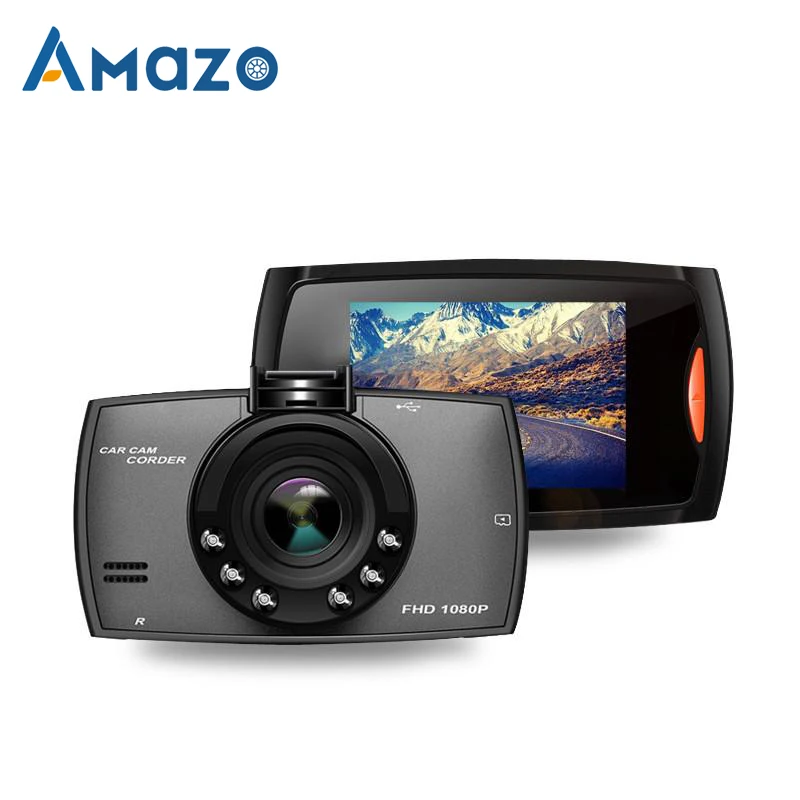Автомобильный видеорегистратор HD 1080P камера с обзором 140 градусов ночным