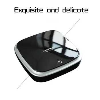 

PM2.5 Car Air Purifier Portable Travel Auto Negative Ion Air Cleaner with Adapter Sedan Air Freshener Remove Odor Smell