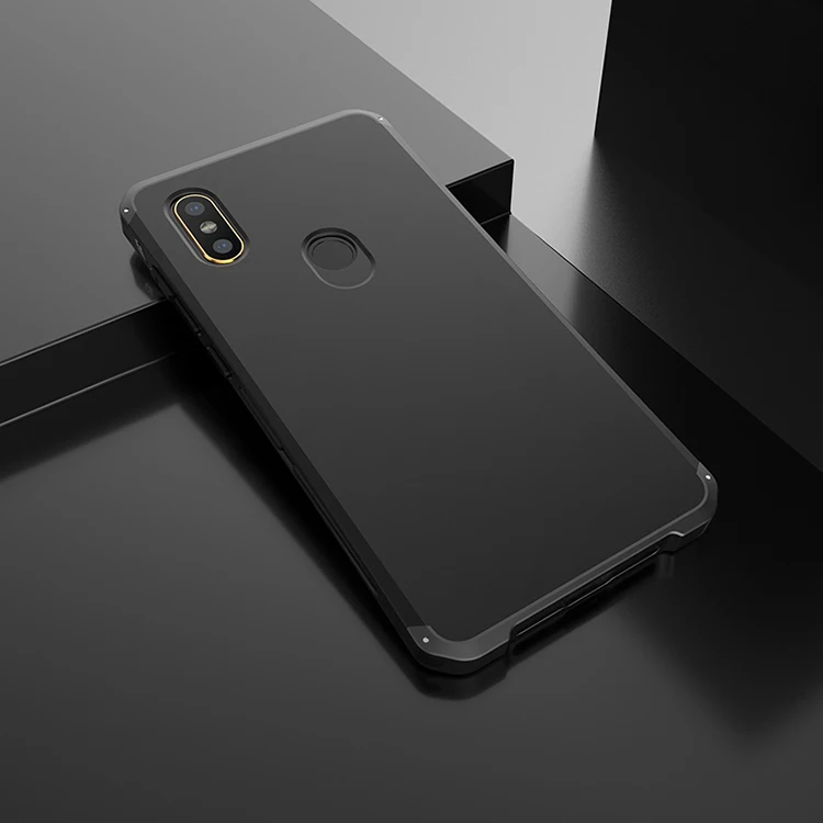 Текстурированная антиосенняя Металлическая Рамка PC задняя пластина для Xiaomi mi X2 mi X 2S mi x2s алюминиевый сплав бампер чехол mi X 2 2S чехол с подарком