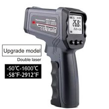 Digitale Infrarood Thermometer Enkele/Dubbele Laser Non-contact Object Temperatuur Meting Tool 7 Soorten