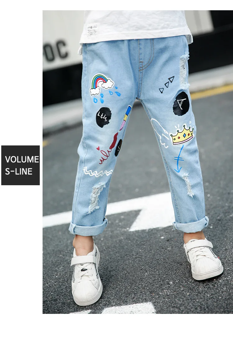 卡通牛仔裤_09