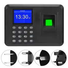 2 4in Screen Biometric Fingerprint Password Attendance Machine Time Clock Recorder 110-240V Fingerprint Access Control tanie i dobre opinie VBESTLIFE CN (pochodzenie)