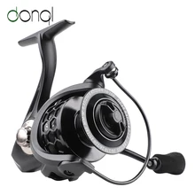DONQL Рыболовная катушка полностью металлическая Катушка спиннинговая катушка 13+ 1BB колеса из нержавеющей стали основной вал Рыболовная катушка карп рыболовные снасти
