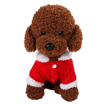 

Dog Winter Coat Clothes Christmas Clothing Reindeer Costume Pet Dog Christmas 2 Legged Jacket Cute Puppy Outfit For Dog XS-XXL u