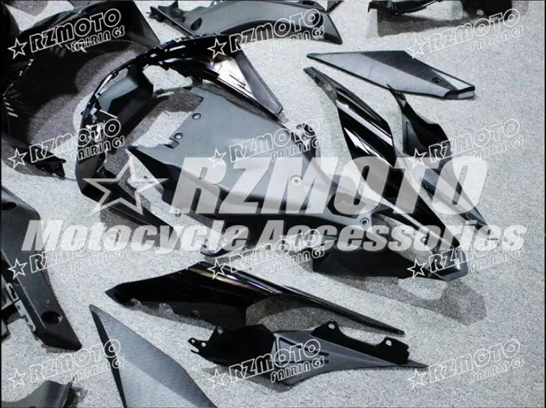 ABS прессформы мотоцикла Обтекатели подходят для Yamaha YZF-1000-R1- 15 16 17 18 обтекатель кузова набор на заказ Черное золото