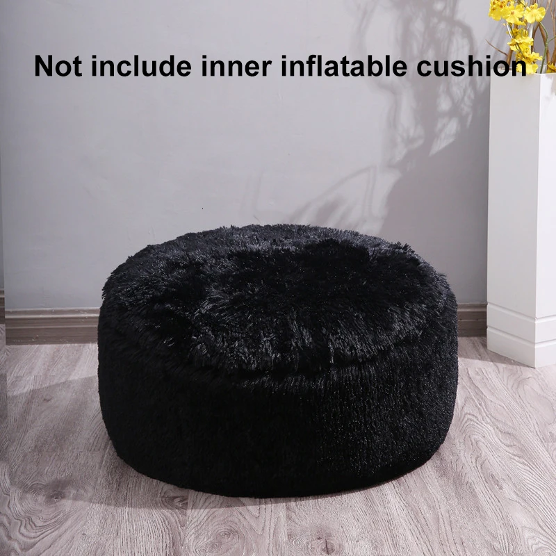 cushion cover 5 Новое поступление однотонная Коралловая флисовая ткань зимний диван табурет подставка для ног чехол для подушки для гостиной мягкий чехол для ног - Цвет: cushion cover 5