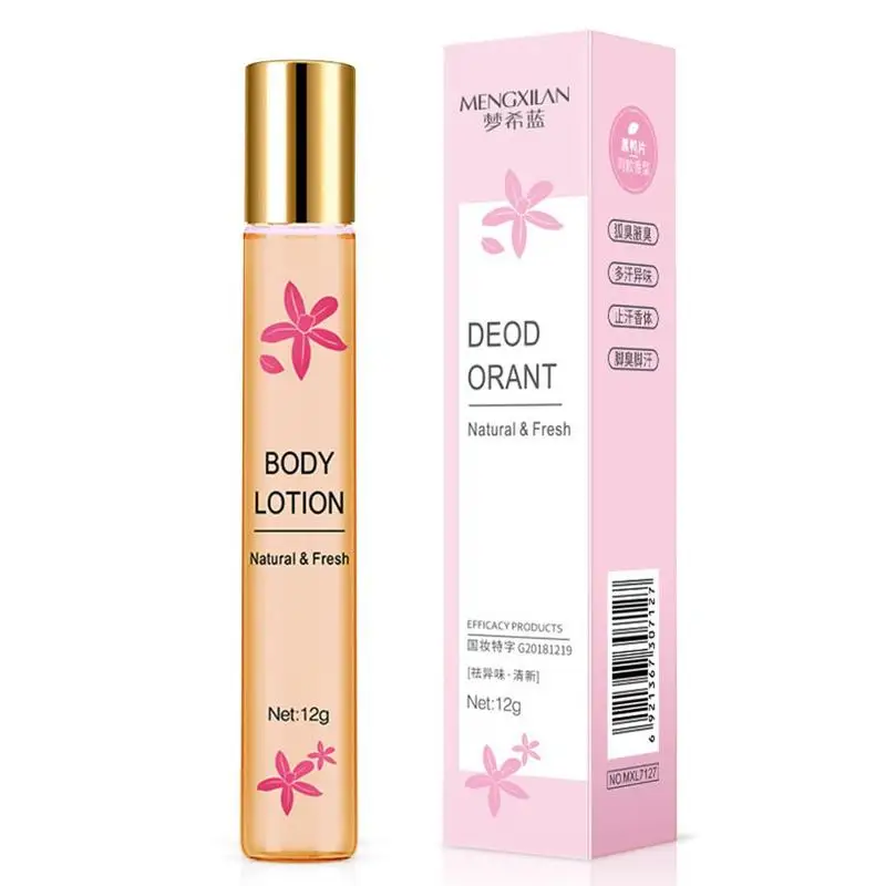 2021 Women's Perfume Natural Perfume Roll-on Go Body Odor Body Emotions Attract Flirt Perfume Air Water-Based Sweet Fresher