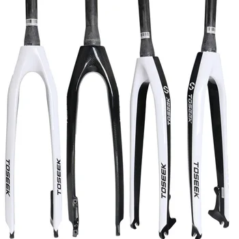 

2016 New TOSEEK Full Carbon Fiber Mountain Bicycle Fork MTB Bike Front Fork 28.6mm Cone-Shaped Cycling Fork 26/27.5/29ER