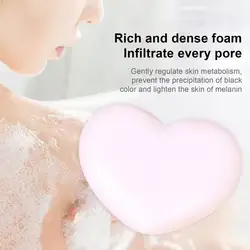 EELHOE 80g Skin Care Soap Nutritional Non-irritating Dirt Removal Peach Glory Natural Whitening Soap for Summer