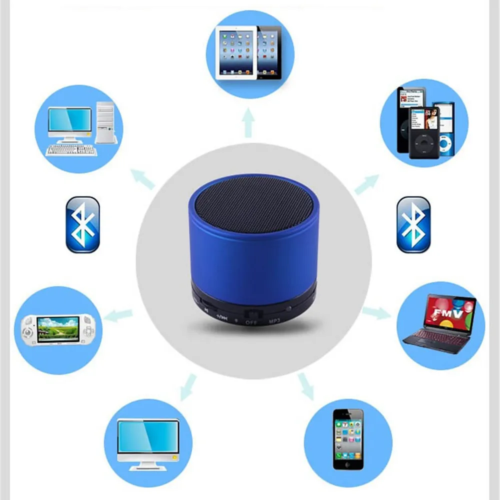 Bluetooth динамик мини беспроводной открытый портативный Поддержка U диск TF карта