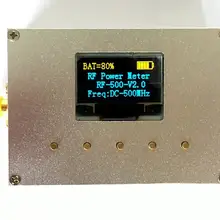 10GHz 100 KHz-10000 MHz OLED радиочастотный измеритель мощности-60~ 0dBm смягчающее оборудование RF значение затухания