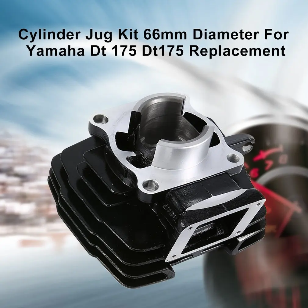 Цилиндр кувшин комплект 66 мм диаметр для Yamaha Dt 175 Dt175 Замена