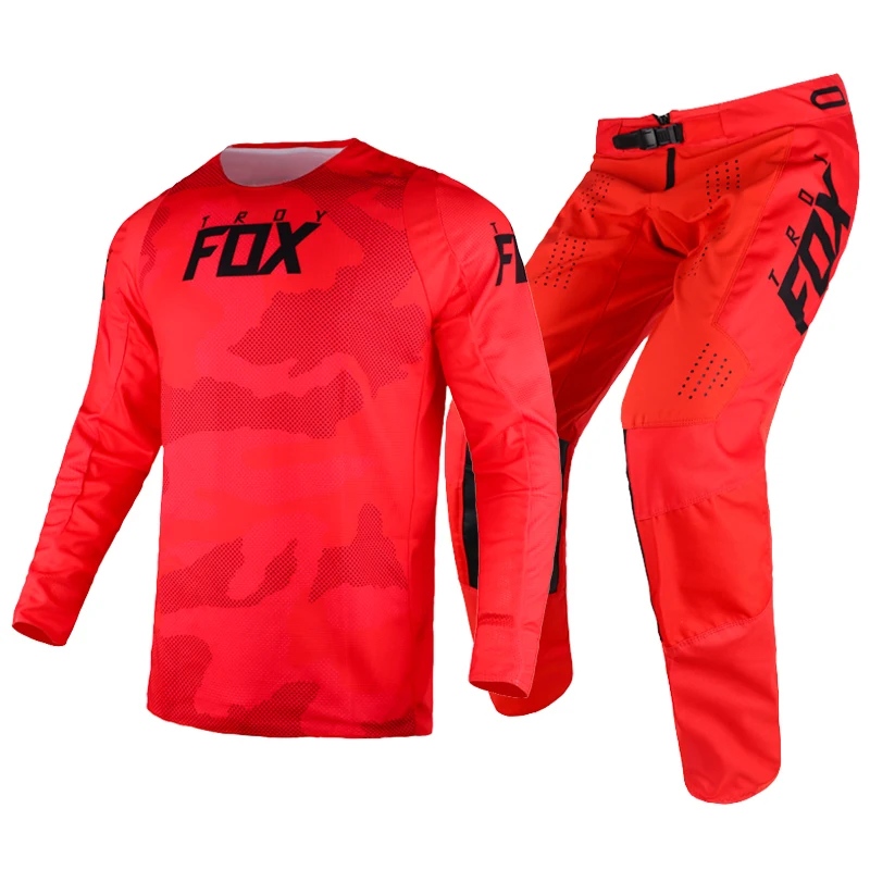 

High Quality 180 Oktiv Trev Gear Set MX Dirt Bike Suit Mens Kits 2021 Mountain Bicycle Offroad Jersey Pants Combo