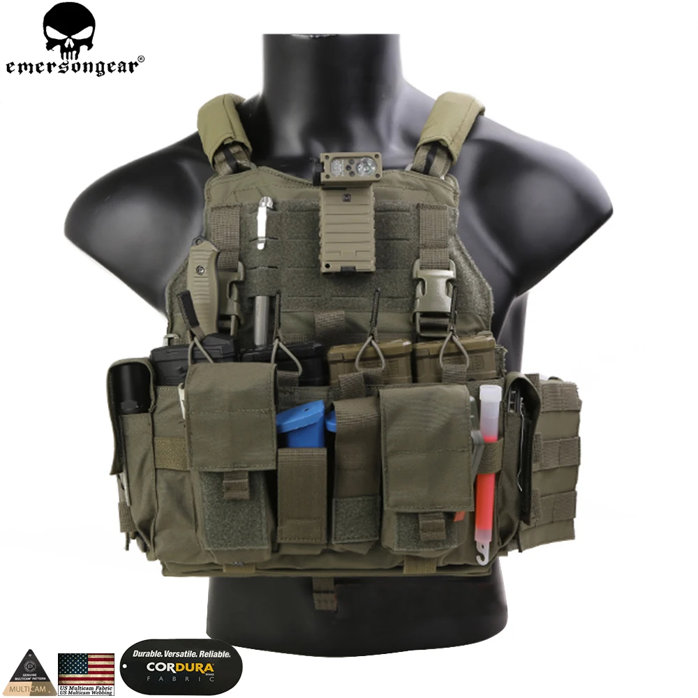 EMERSONGEAR MF Style Gen IV Compatible Placards Outdoor Military Tactical  Chest Rig Hunting Vest Magazine Pouch Bag EM7363