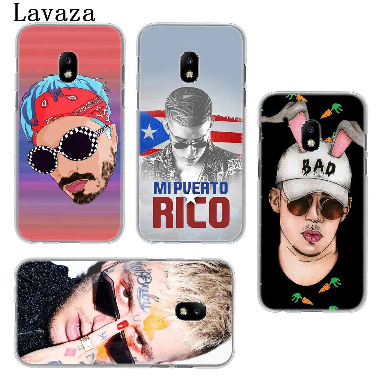 Bad Bunny Maluma Lil открытый ведущий чехол для телефона Samsung Galaxy J8 J7 Duo J6 J5 J4 Plus 2018 2017 2016 J2 J3