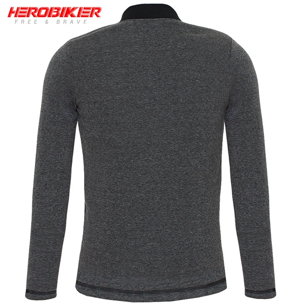 HEROBIKER мотоциклетная куртка с подогревом мужская одежда электрическим рубашка USB