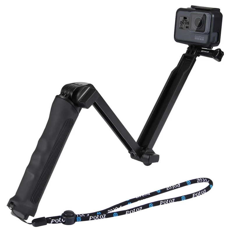 

Selfie Stick Multifunctional Extendable Folding Handheld Camera Bracket Holder Monopod With Mini Detachable Tripod For GoPro