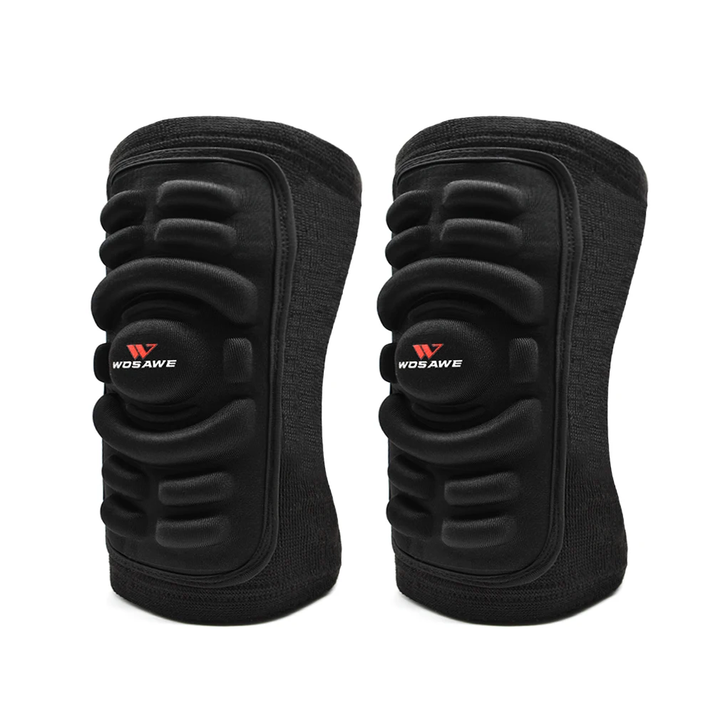 BL316 Knee pads 2pcs WOSAWE налокотники для горного велосипеда и наколенники для велоспорта набор для защиты для танцев наколенники Поддержка MTB Eblow наколенники протектор - Цвет: BL316 Knee pads 2pcs