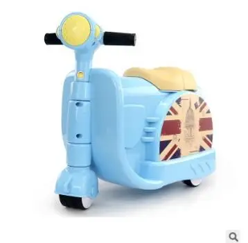

Ride on Suitcase for Kids Riding Suitcase for Boys Children Car Suitcase for Baby Children Travel Trolley Rolling Luggage Bags