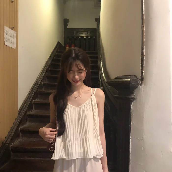 Новая женская одежда camis cross, однотонный Повседневный стиль, летний топ на бретельках с открытыми плечами, женская комбинация свободного кроя