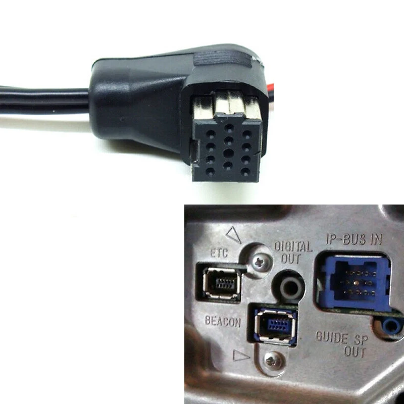 Автомобильный Bluetooth 4,1+ адаптер EDR кабель аудио музыкальный приемник 12 Pin для Pioneer DEH-P 2500 R DEH-P 2600 R DEH-P 3500 MP