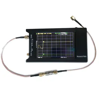 

Vector Network Analyzer HF VHF UHF 1.5GHz Antenna Analyzer LCD Display Touching Screen Standing Wave Measuring Instrument
