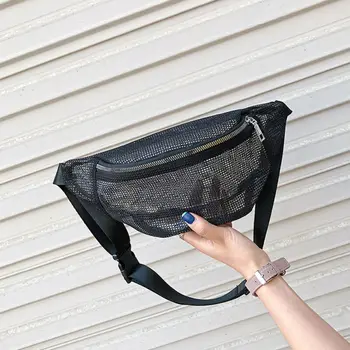 

New Women Girls Waist Fanny Pack Belt Bag Pouch Travel Hip Bum Bag Women Small Waist Zip Pouch Wallet Purse
