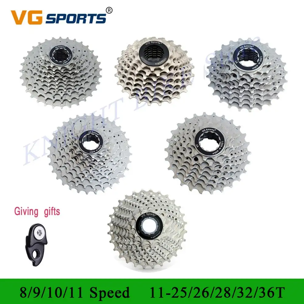 VG Sports 8 9 10 11 Speed Road bike Freewheel Road bike cassette