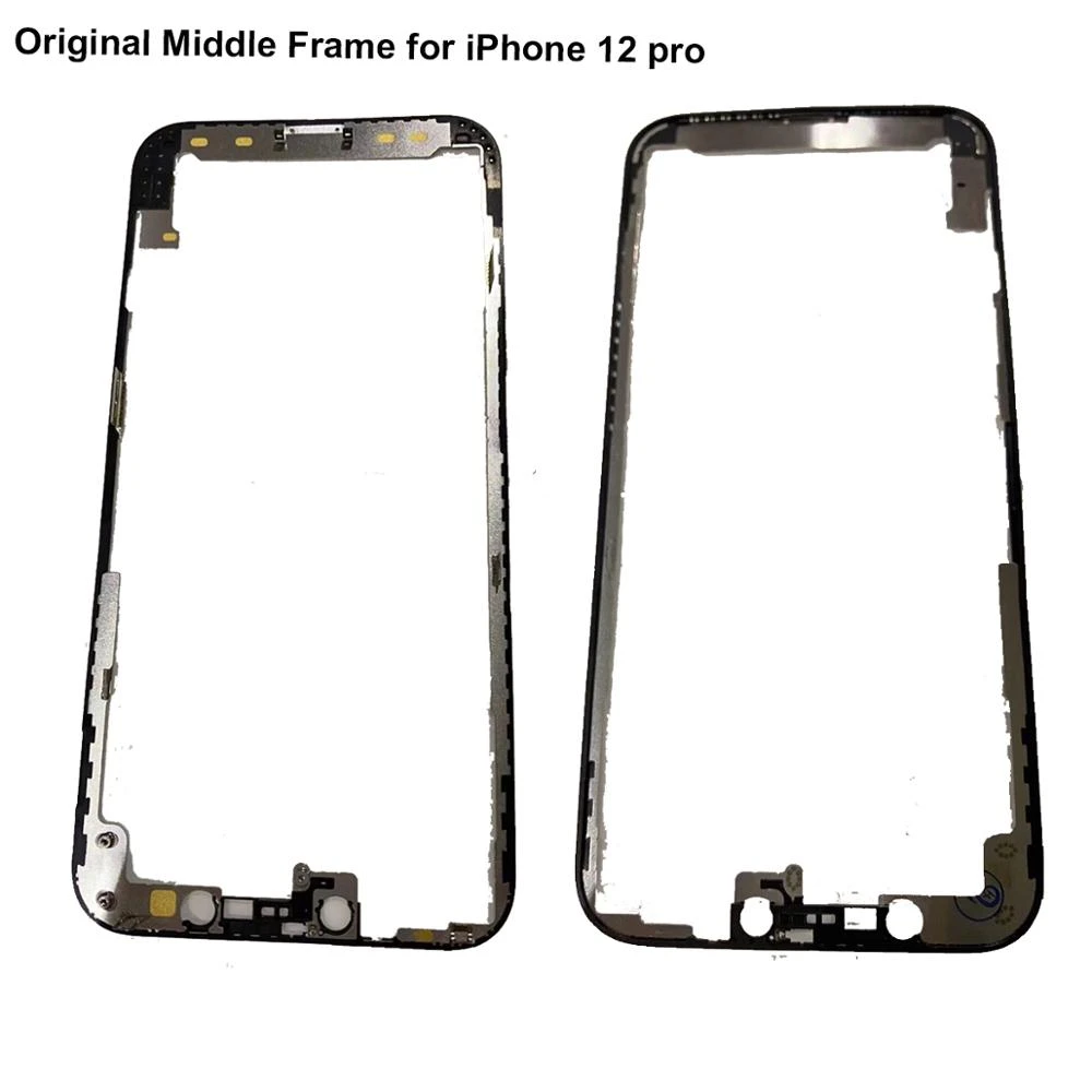 Original Screen Middle Frame For Iphone 12 Pro Mid Frame Chassis Replacement For Iphone 12 Mini 11 Pro Xs Max X Xr Middle Bezel Mobile Phone Touch Panel Aliexpress