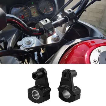 

Motorcycle Parts Handlebar Holder Universal Anodized 2 Inch Pivoting Motorcycle Handlebar Riser 22 & 28Mm Bars Clamp