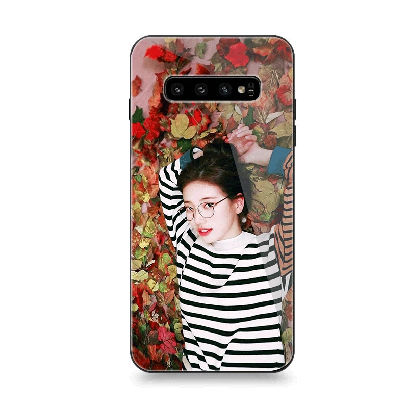Чехол для телефона Стекло для samsung A70 A50 A30 A40 A20 A60 A10 S7 край S8 S9 S10 Plus Note 8 9 крышка ПЭ Suzy - Цвет: G6