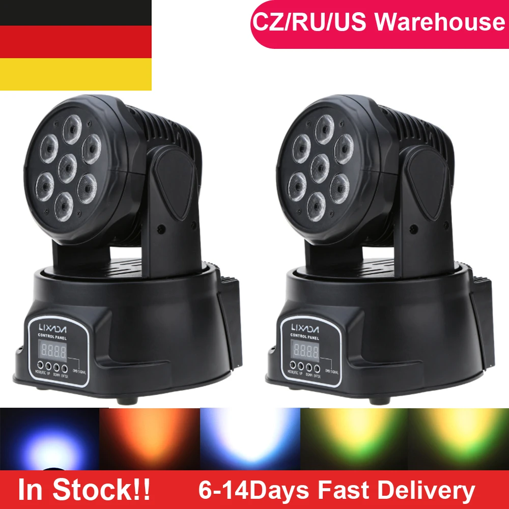 Kavolet Bühnenlicht, DMX-512 RGBW LED-Projektor Kavolet Bühnenlicht, DMX-512 RGBW LED-Projektor