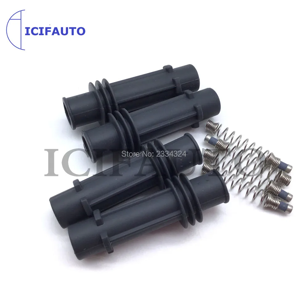 Ignition Coil Boots Connect Spark Plugs With Resistance For Chevrolet