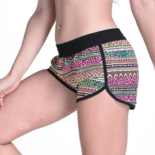 Европейские и американские женские летние пляжные шорты в европейском стиле с принтом пляжные брюки Seaby праздничные женские бермуды шорты Прямая