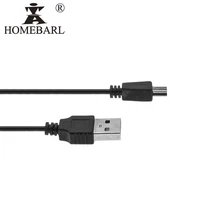HOMEBARL sincronización de datos plano Mini USB A macho A Mini 5 pines B cargador V3 Cable USB para MP3 MP4 MP5 reproductor cámara Radio Bluetooth DVD