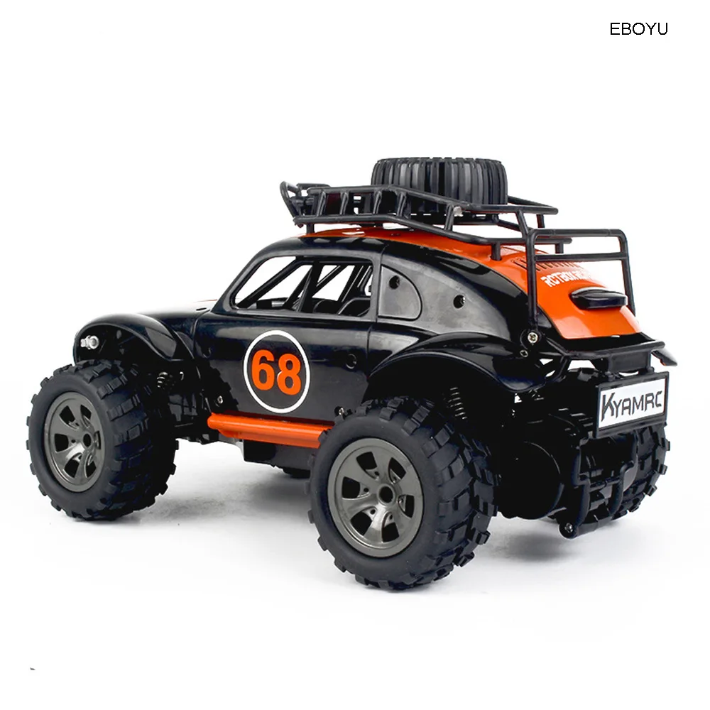EBOYU 1816A RC автомобиль 2,4 GHz 1/18 2WD большое колесо внедорожный пульт дистанционного управления грузовик King RTR для детей начинающих