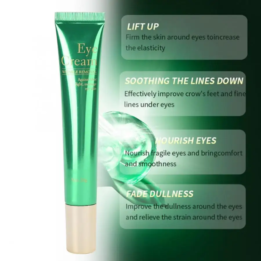Мешок для глаз EFERO, 20 г, крем для удаления морщин, Уход за глазами, против отечности, удаления темных кругов, антивозрастной увлажняющий крем для век, глаз