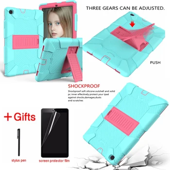 

For Galaxy Tab A 10.1 2019 Case, Shockproof High Impact Resistant Heavy Duty Armor Cover for Samsung Galaxy Tab A 10.1 T510 T515